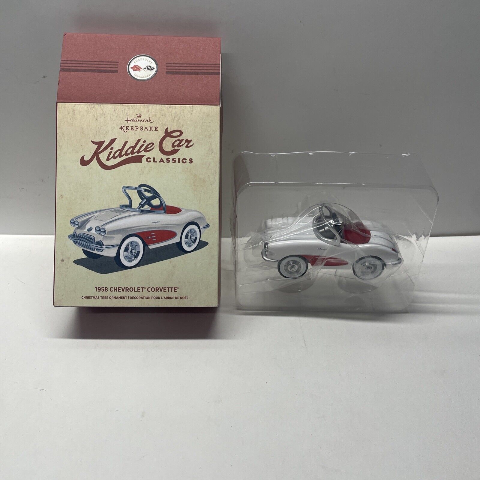 Hallmark Kiddie Car Classics 1958 Chevrolet Corvette Ornament