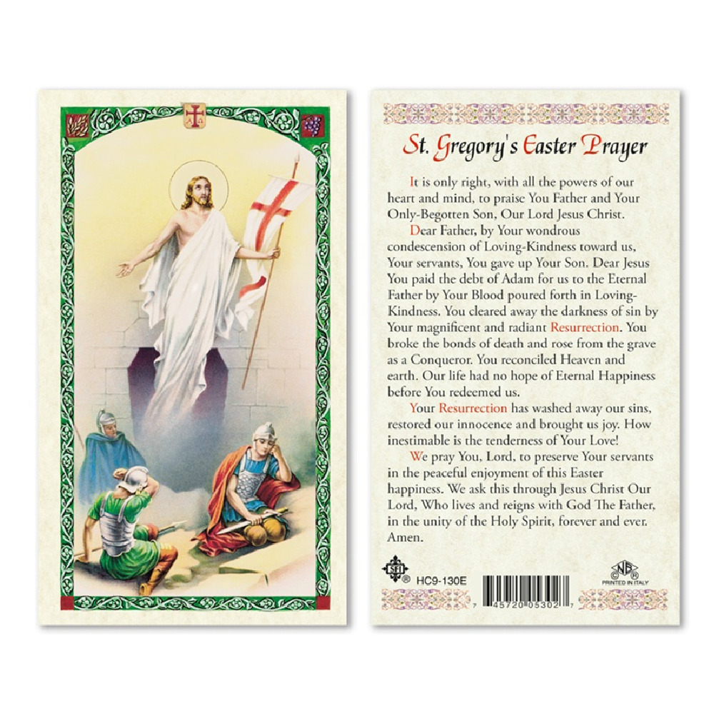 St. Gregory’s Easter Prayer
