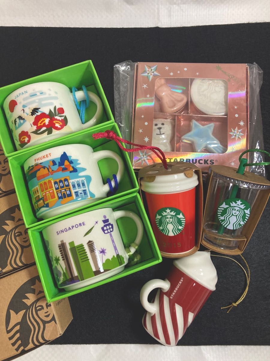 Japan Winter Phuket Singapore Starbucks mini Mug DEMI 2oz YAH Other ORNAMENT New