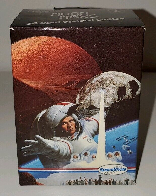 SPACESHOTS MOON MARS 36 CARD SPECIAL EDITION SET 1991 