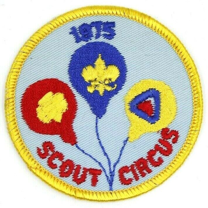 1975 Scout Circus Tecumseh Council Patch Boy Scouts BSA