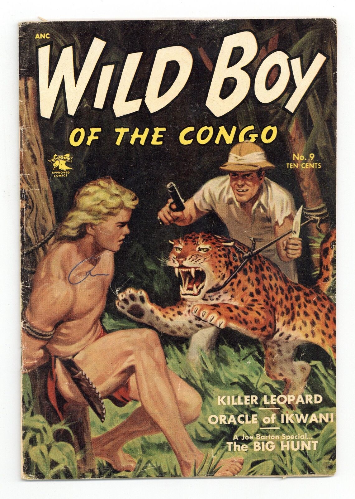 Wild Boy of the Congo #9 VG 4.0 1953