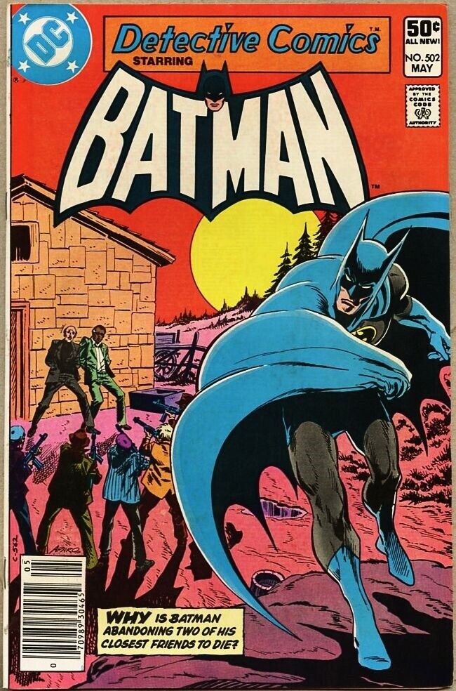 Detective Comics #502-1981 fn 6.0 Batman Batgirl Mlle Marie