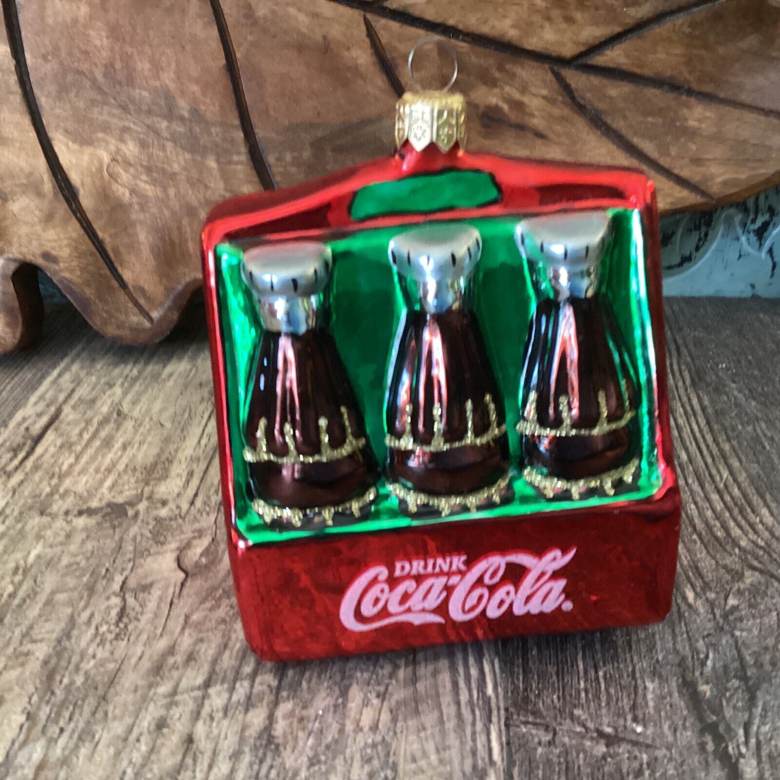 Kurt Adler Polonaise Vintage Komozja Coca-cola 6 Pack Six Pack Christmas Holiday