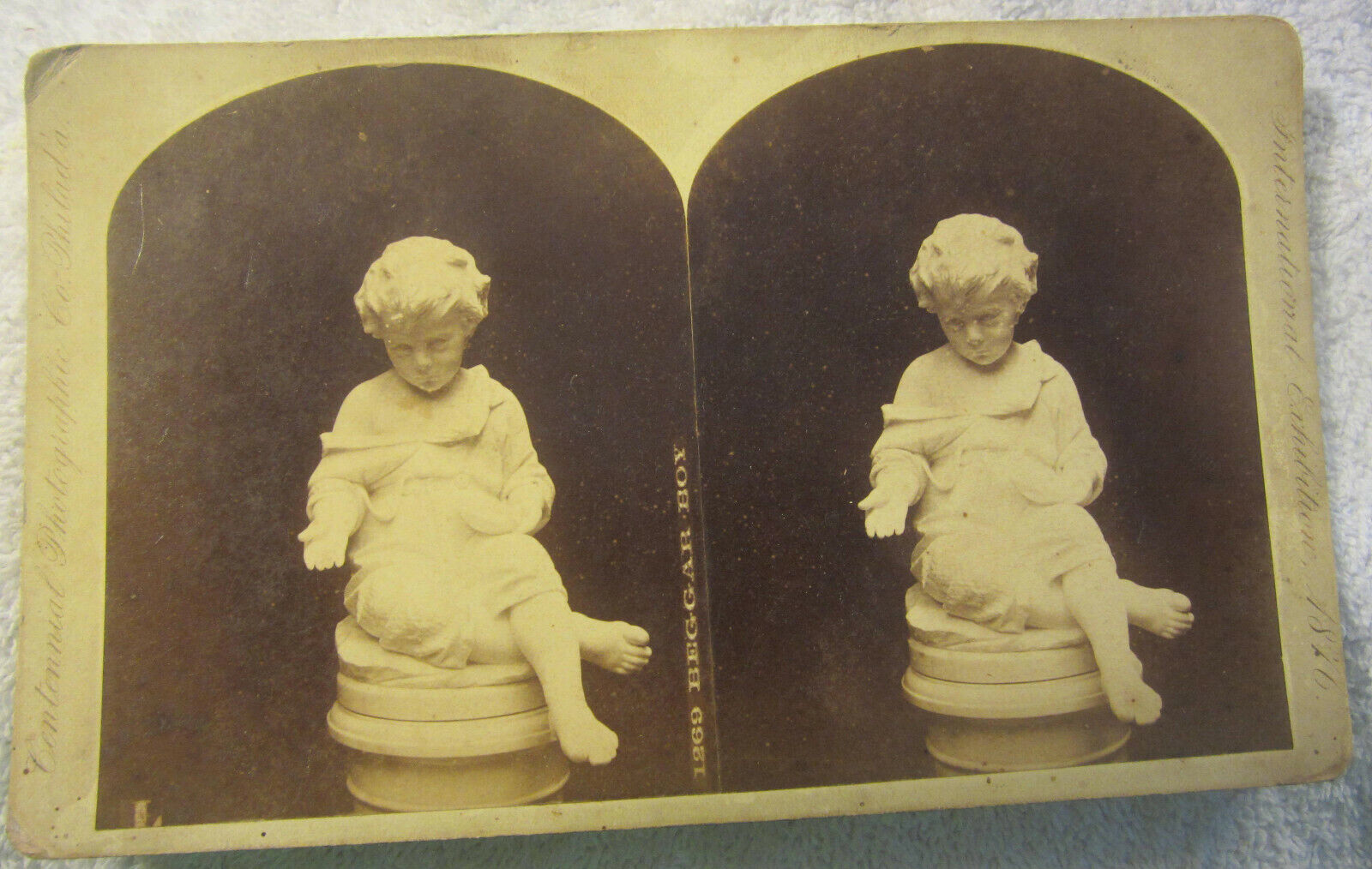 1876 Antique Centennial International Exhibition Philadelphia PA 1269 beggar boy