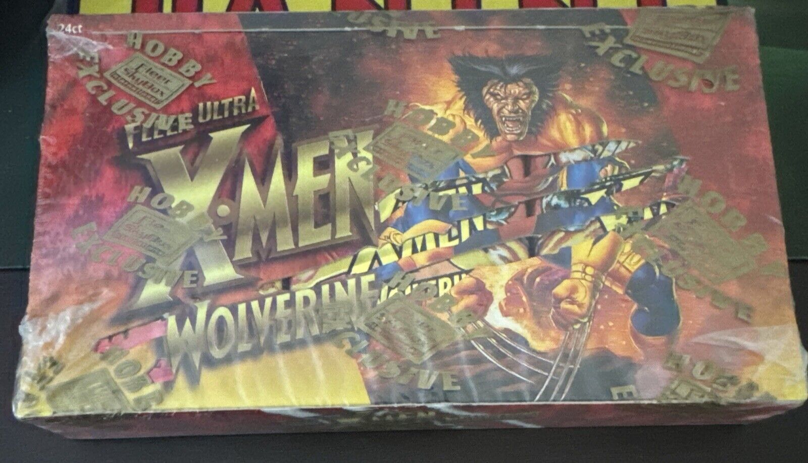 1996 FLEER ULTRA MARVEL X-MEN WOLVERINE HOBBY BOX  NEW SEALED U.S.