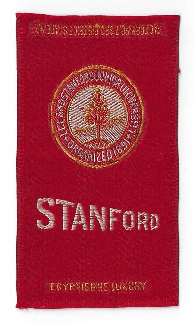 c1910's S25 Tobacco Silk - College Seals Series - Stanford University California