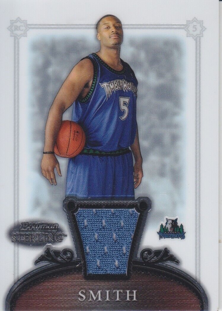 CRAIG SMITH 2006-07 BOWMAN STERLING JERSEY