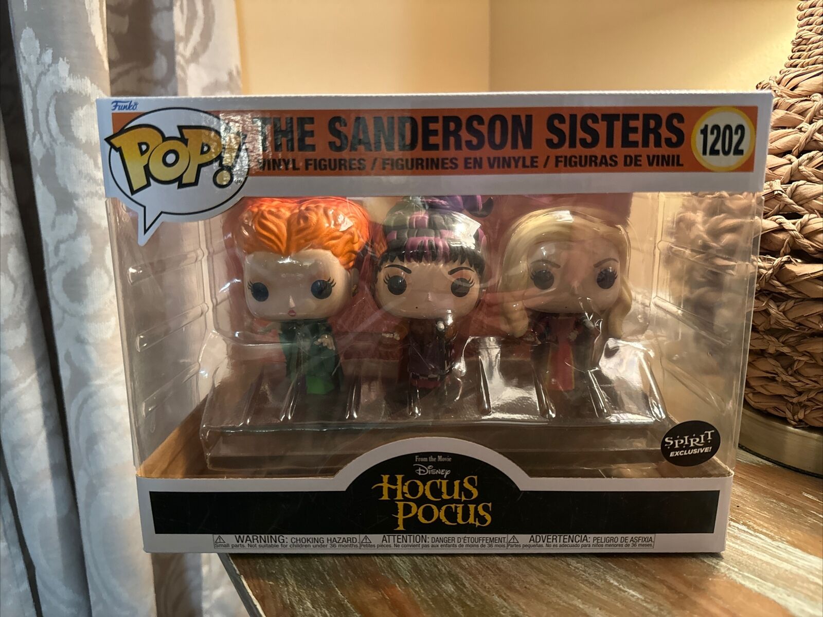 Funko Pop Disney Hocus Pocus The Sanderson Sisters #1202 Spirit Exclusive