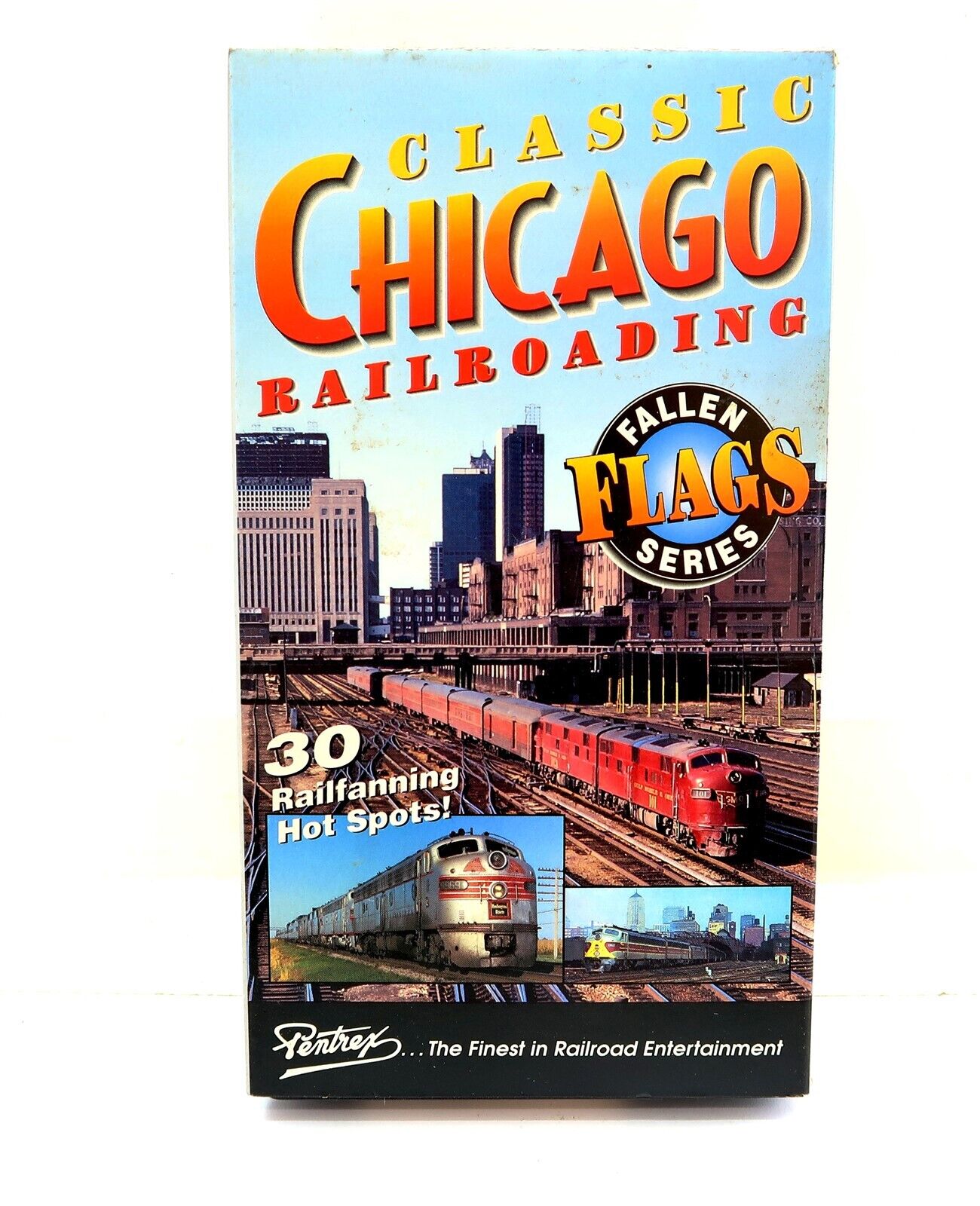 CLASSIC CHICAGO RAILROADING VHS VCR Tape Train Railroad Related by Pentrex