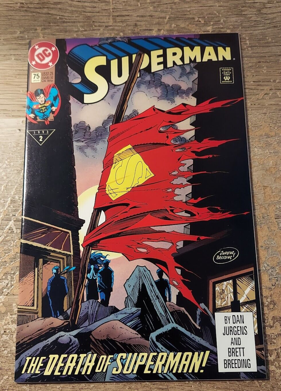 DC Superman #75 The Death Of Superman January 1993 NM