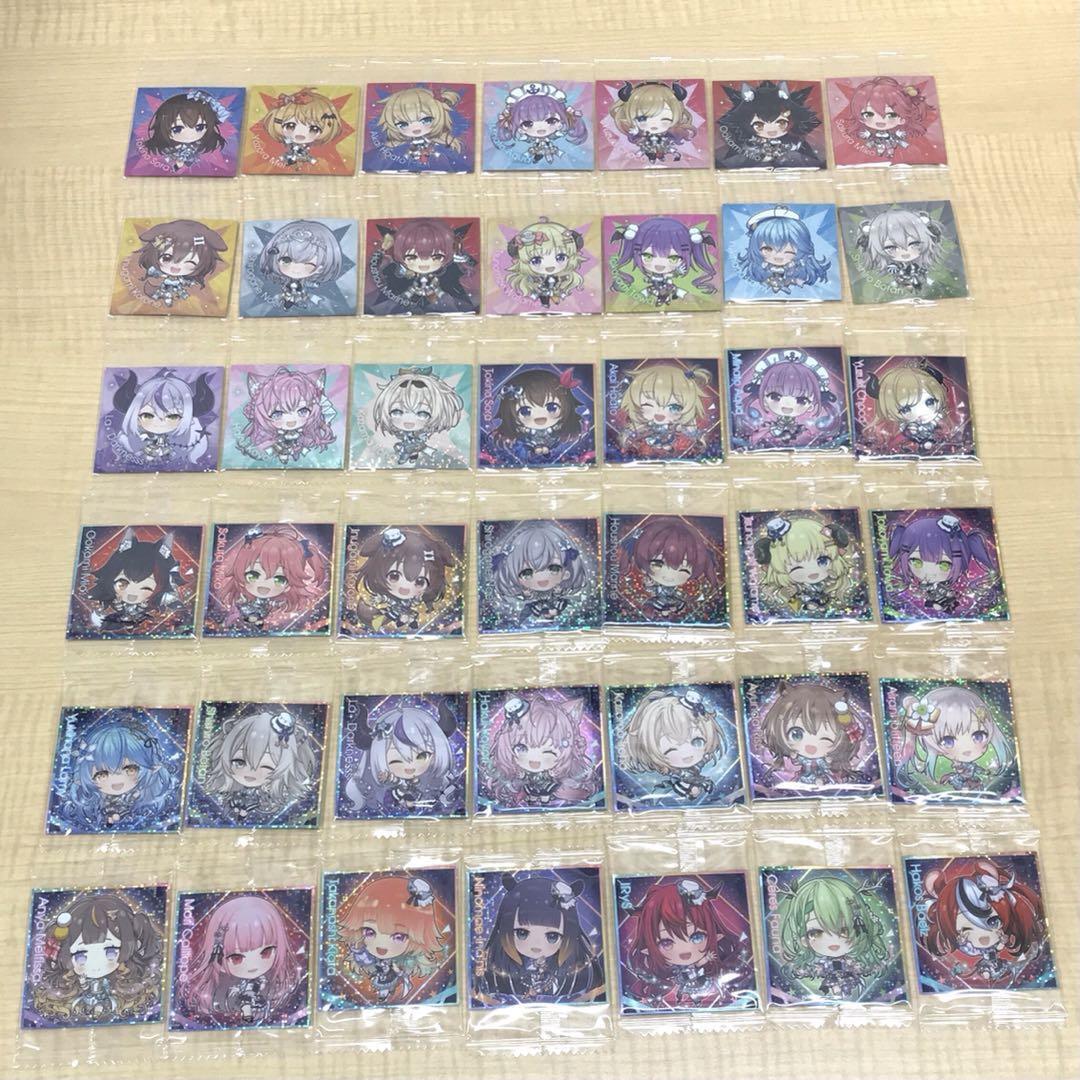 Hololive Goods lot of 42 Seal Haato Sora Mel Aqua Marine Noel Watame Koyori  