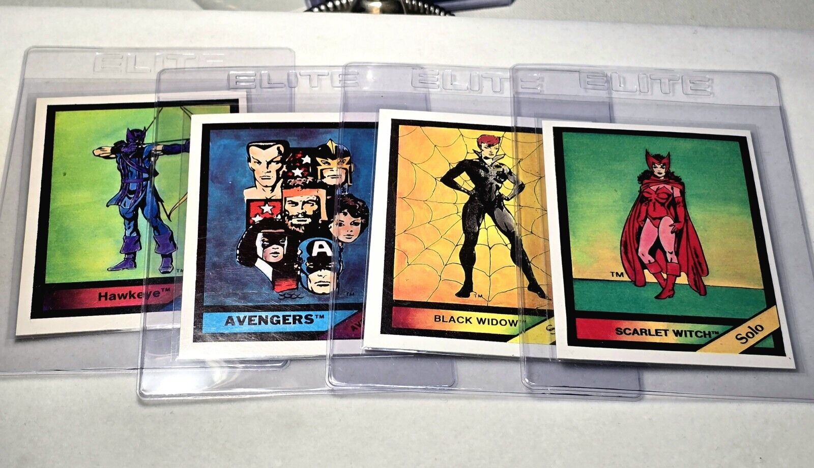 1987 Marvel Comic Images Universe Series 1 Card Set Lot 4x Bundle Avengers Vtg 