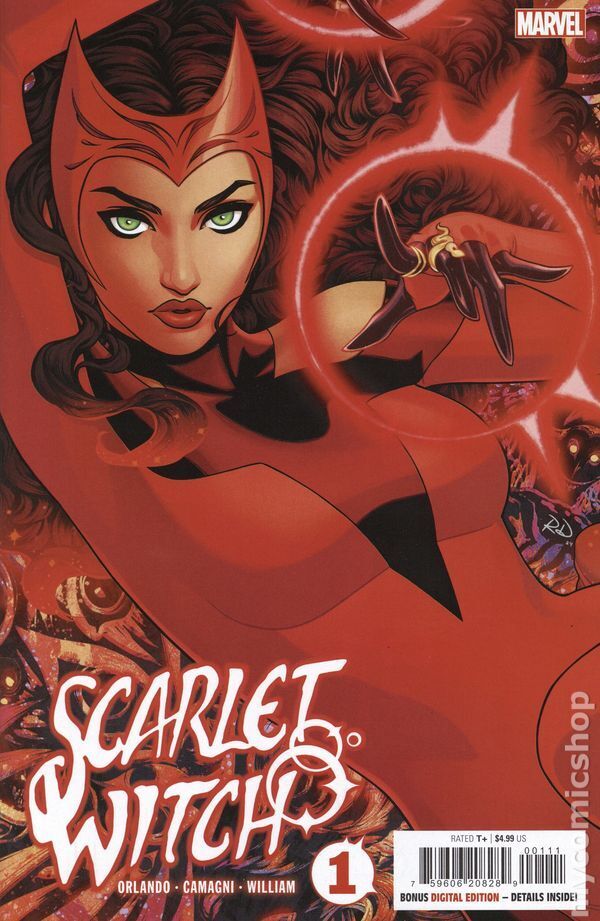 Scarlet Witch 1A Stock Image