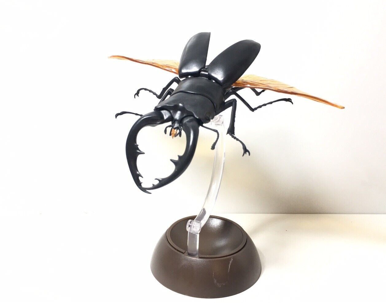 Bandai Dangomushi Prosopocoilus Inclinatus Sawtooth Stag Beetle Figure