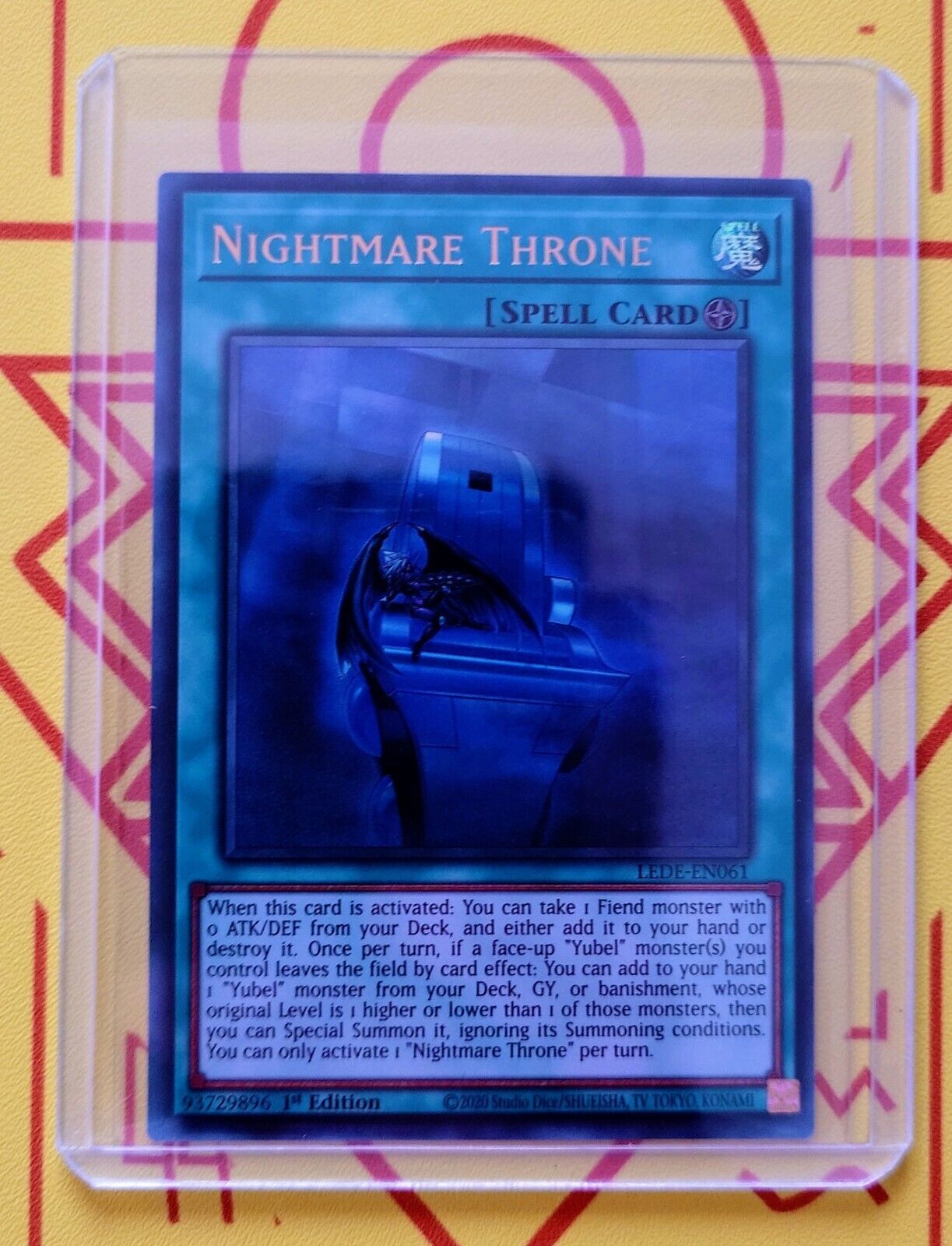 Nightmare Throne (Ultra Rare) - LEDE-EN061 - Yu-Gi-Oh TCG