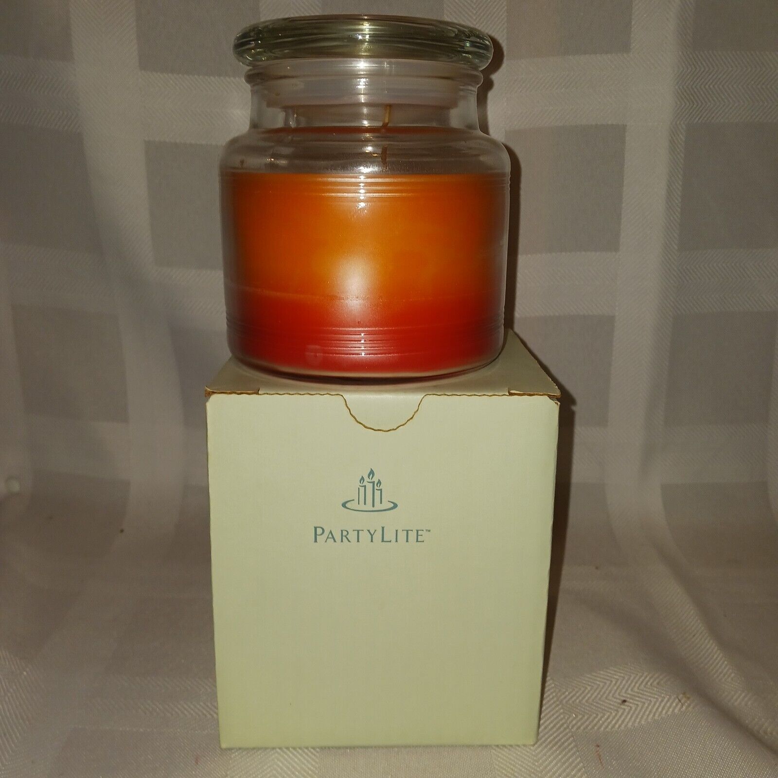 Partylite Retired Fruit Punch Scented Wax-Filled Glass P14456