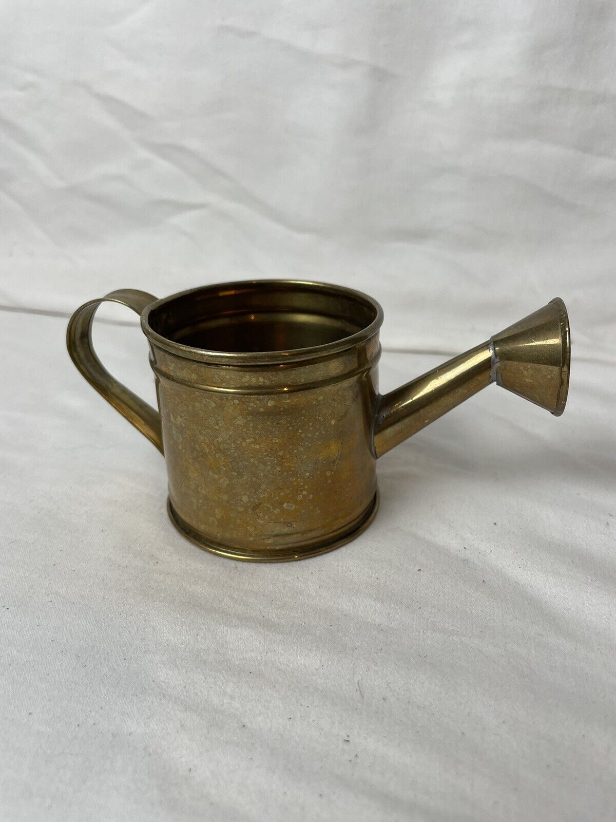 Vintage Brass Mini Watering Can 2.5\