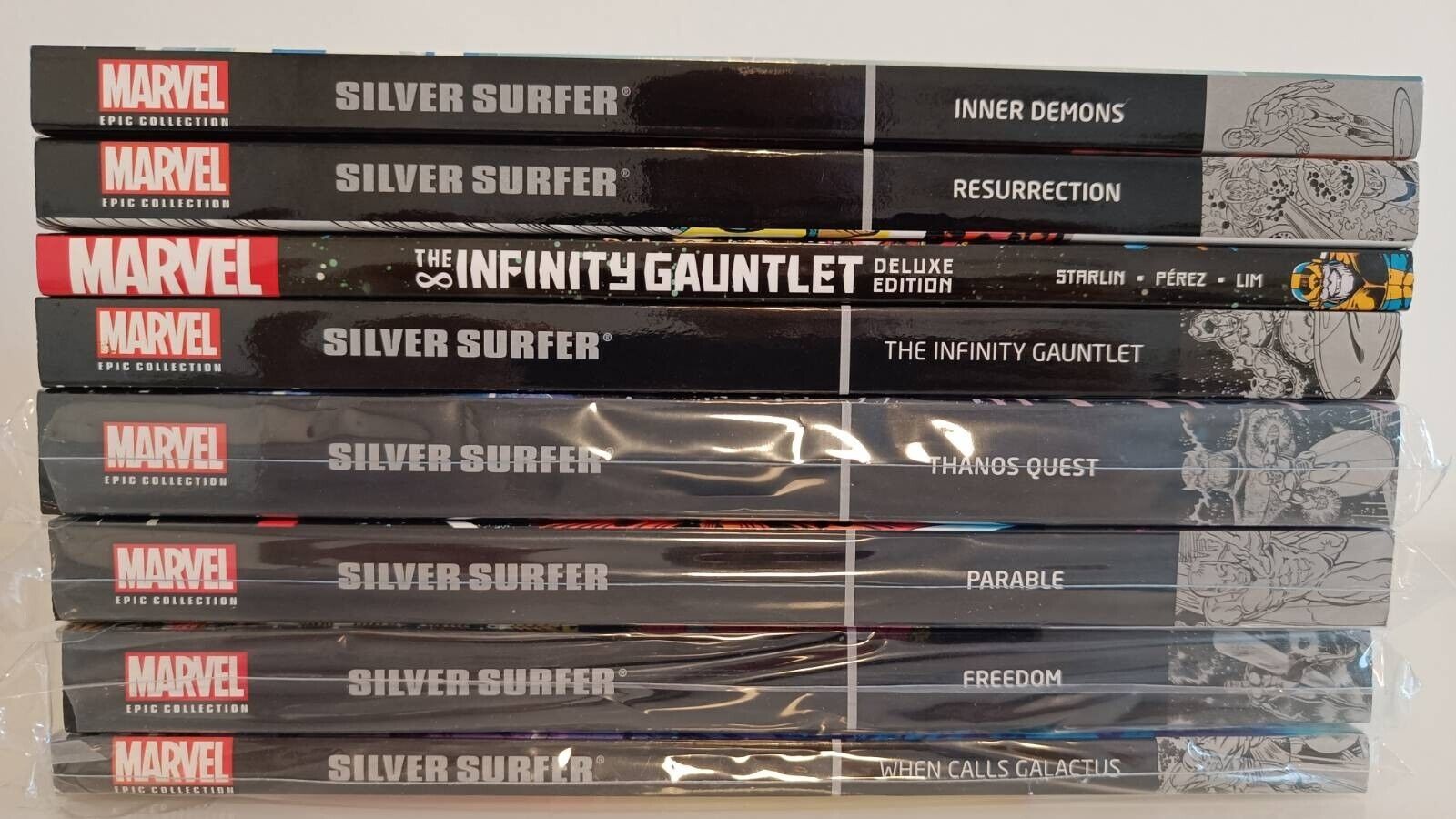 Silver Surfer Epic Collection - Lot of 8 books