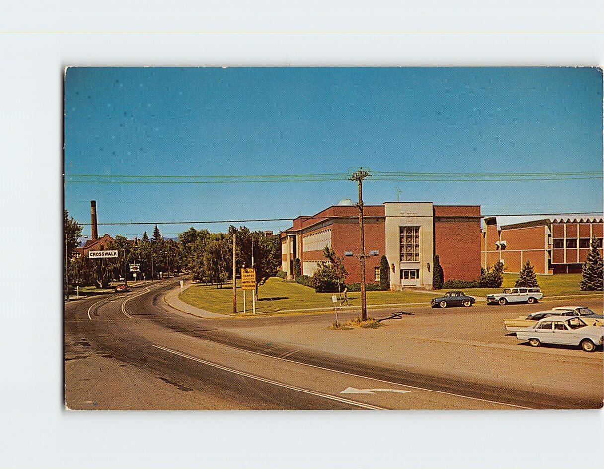 Postcard Portion of Central Washington State College, Ellensburg, Washington