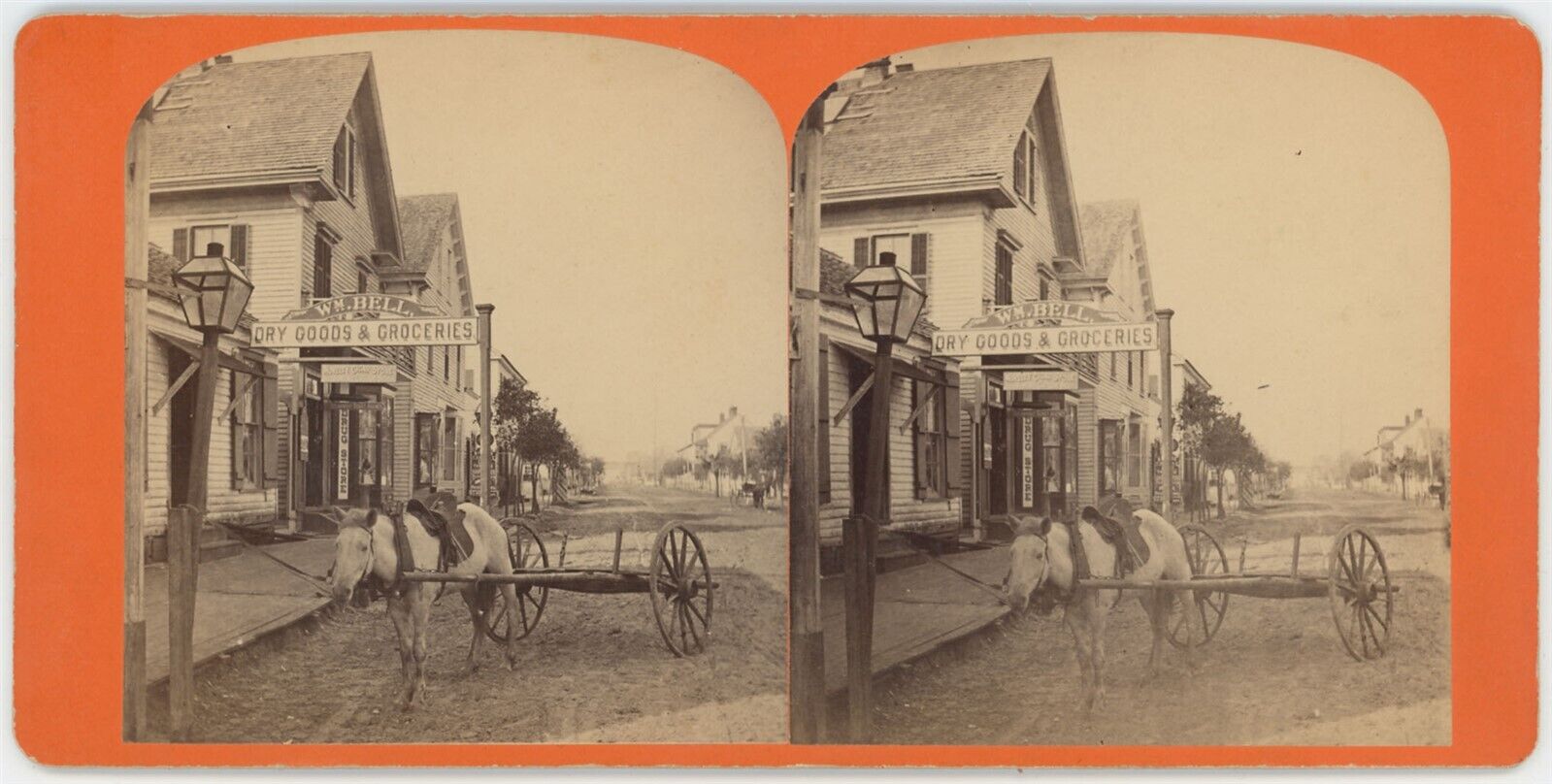 FLORIDA SV - Palatka - Lemon Street - 1870s RARE
