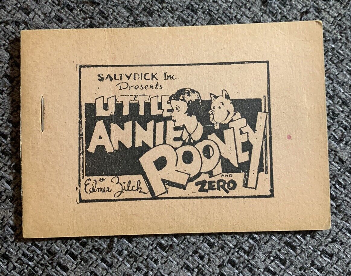 Tijuana Bible Little Annie Rooney Comic Book, Rare and Vintage VG