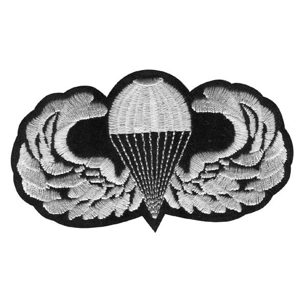 US ARMY AIRBORNE WINGS PATCH - MADE IN AMERICA