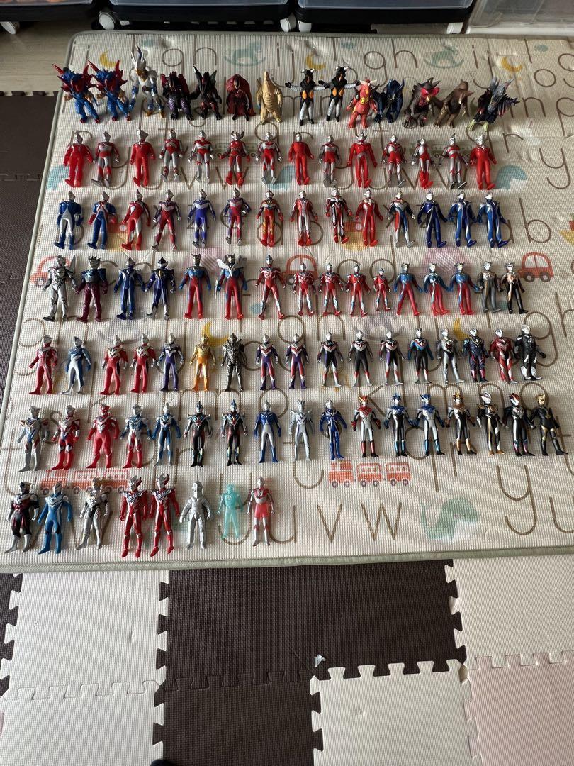 Ultraman Soft vinyl figure Figure etc. lot of 99 Set sale Anime character Goods