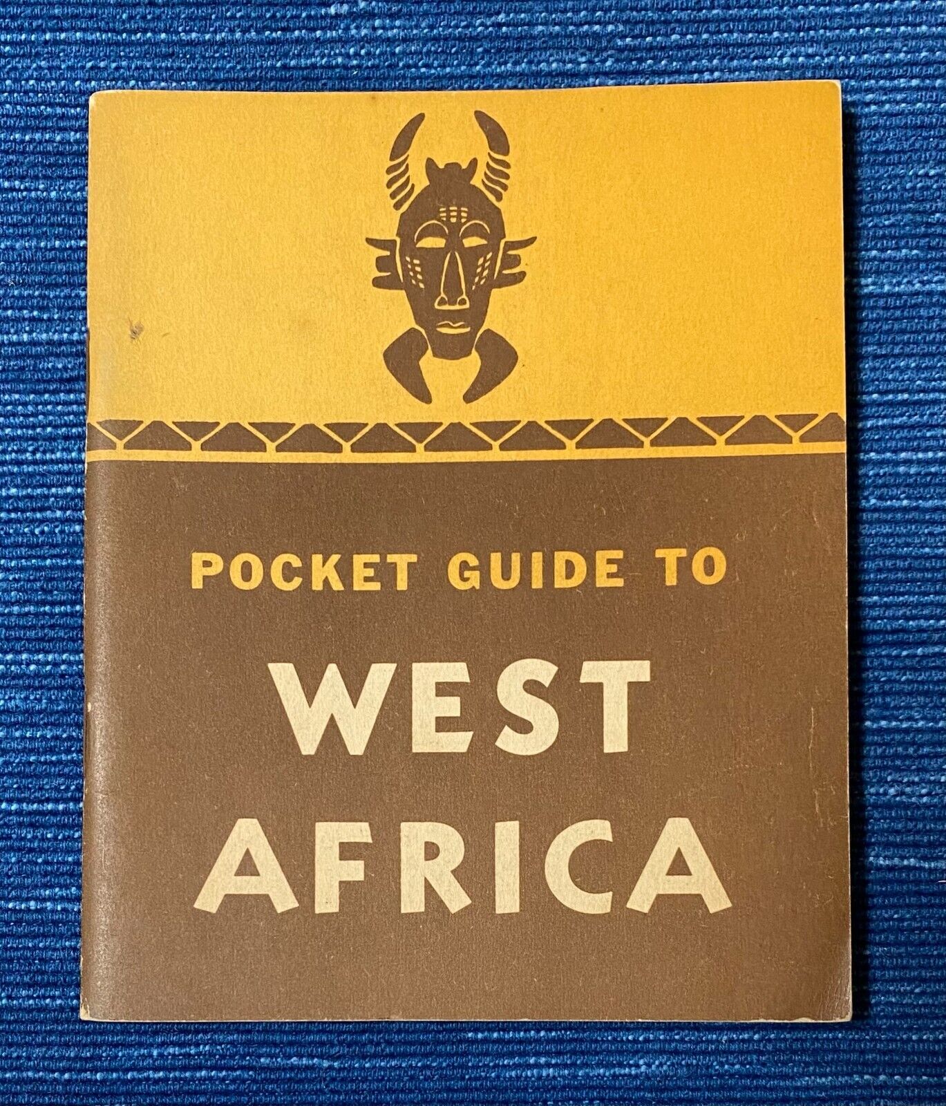 US Army Pocket Guide To West Africa War & Navy Department Vtg 1943 WWII Booklet