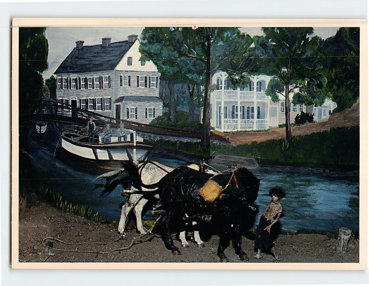 Postcard The Delaware & Hudson Canal Museum Mohonk Road High Falls New York USA