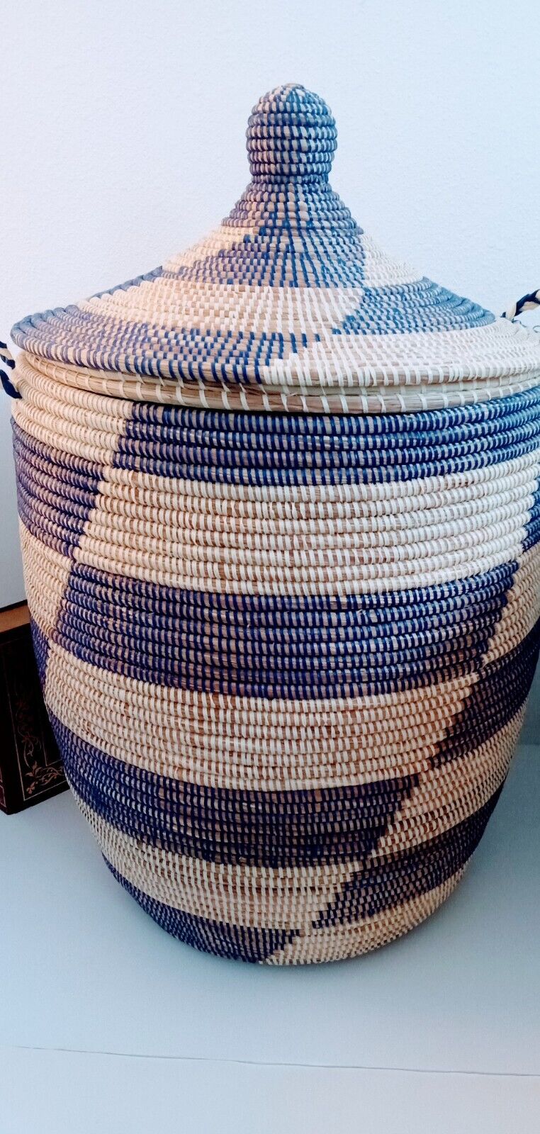 New Large Handmade African Senegal Basket 