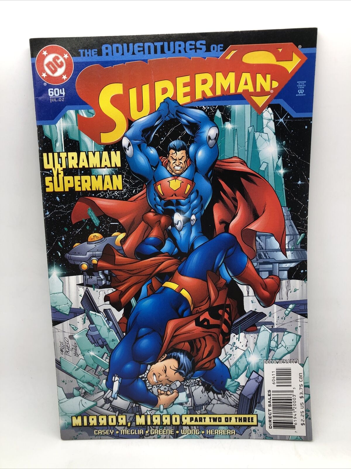 The Adventure Of Superman #604 DC Comics