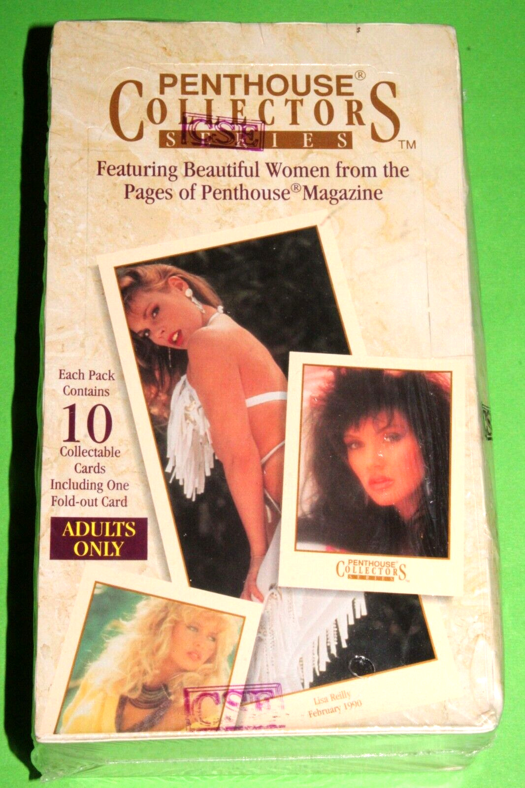 1992 Penthouse Collector's Series Premier Edition Adult Sealed Card Box 36 packs