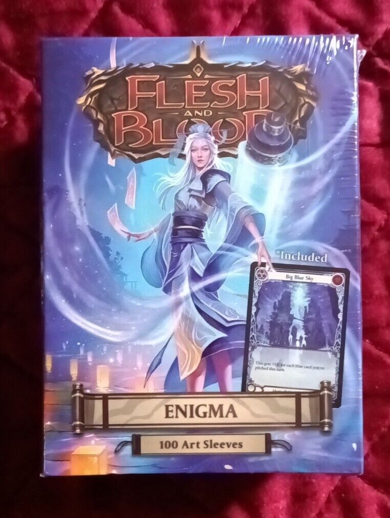 Dragon Shield. Flesh and Blood. Matte Sleeves. ENIGMA. 