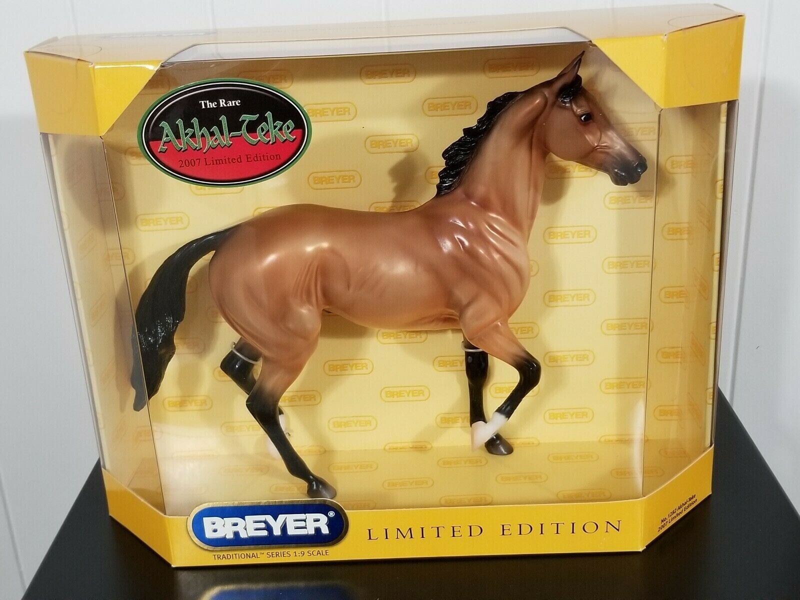 BREYER HORSE #1282 The Rare AKHAL-TEKE 2007 LIMITED EDITION NRFB