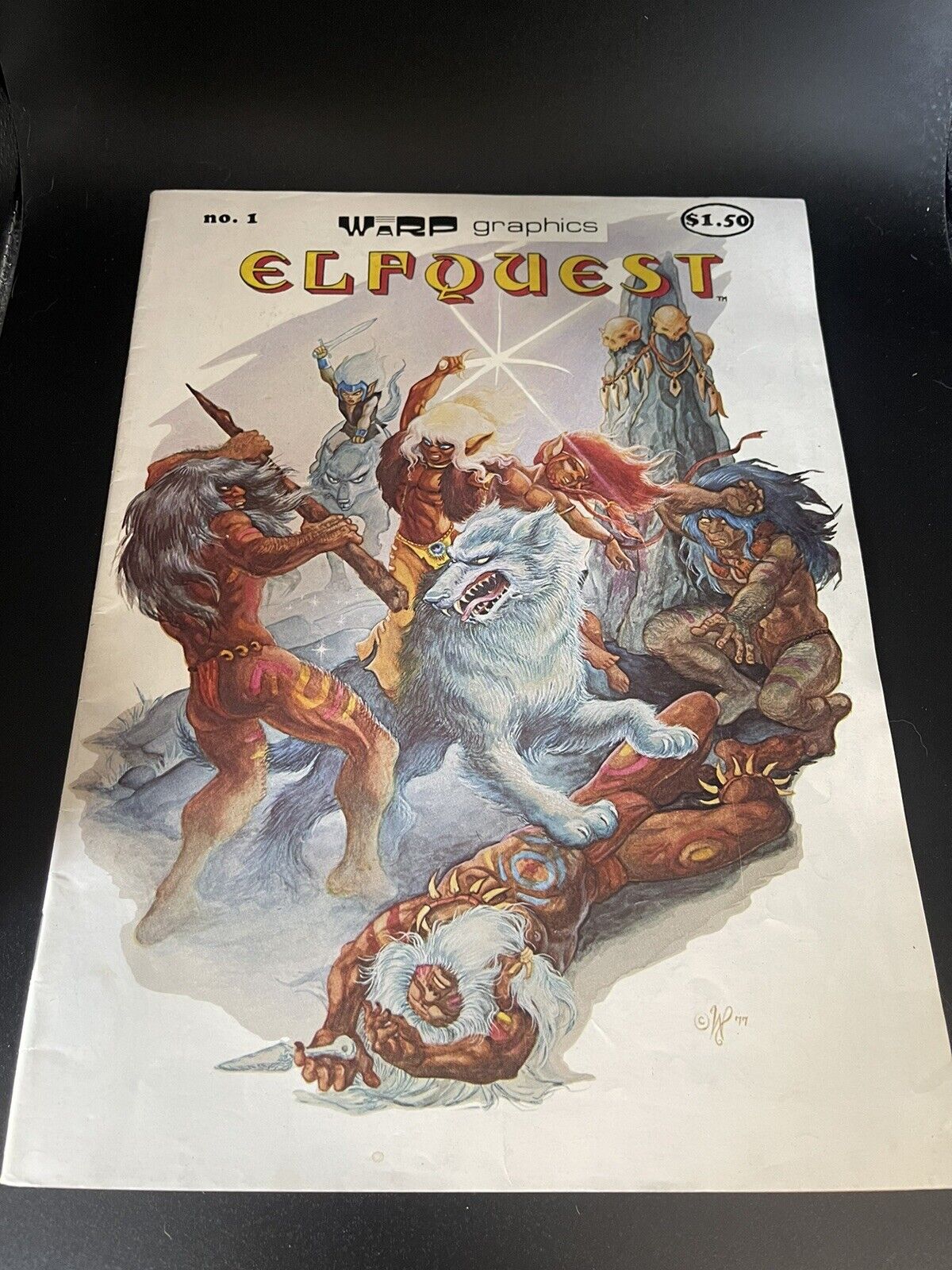 Elfquest #1 Wendy & Richard Pini Warp Graphics 1978 Third Printing
