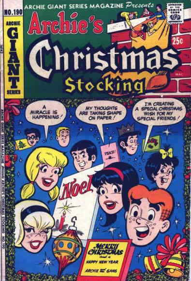 Archie Giant Series Magazine #190 GD; Archie | low grade - 1971 Archie\'s Christm