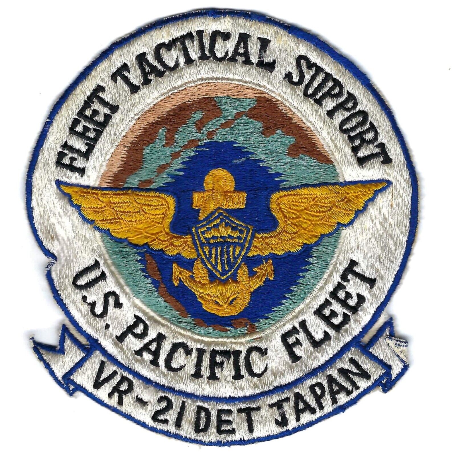 50\'s-60\'s VR-21 DET JAPAN  \'PINEAPPLE AIRLINES\' (JAPANESE MADE) patch