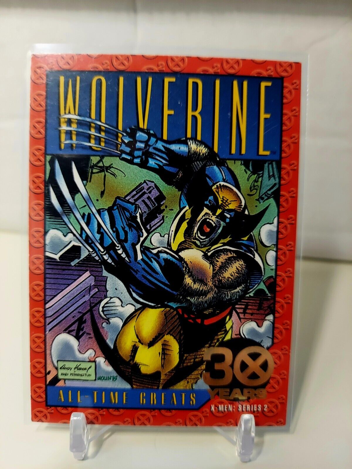 Wolverine 1993 Skybox X-Men G-9 Gold Foil