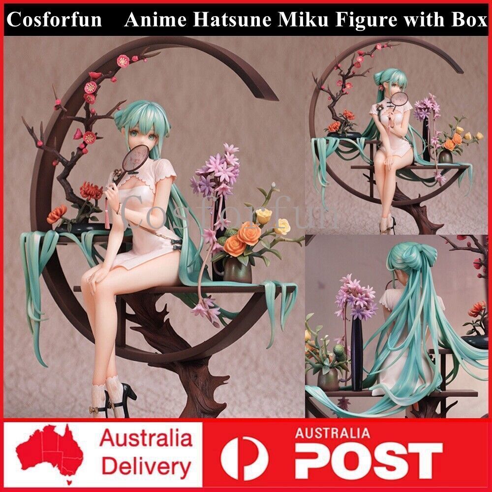 25cm Anime Hatsune Miku Action Figure with Box Miku Model Collection Toy Gifts
