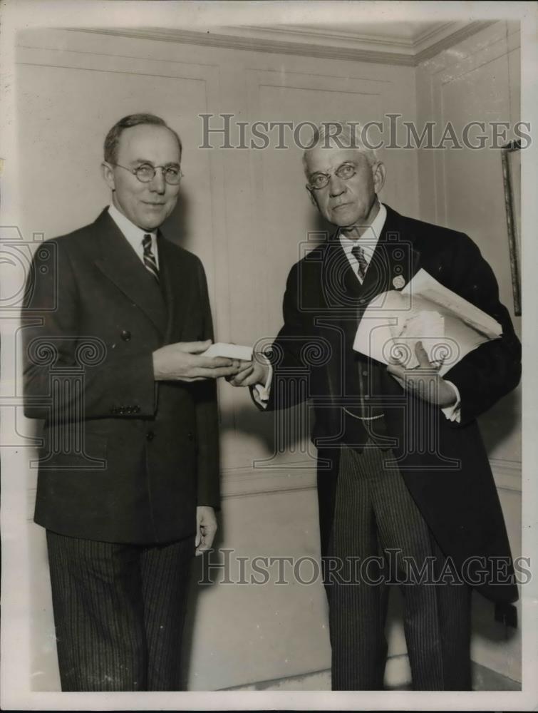 1935 Press Photo Three awards were given by the Academy of Arts and Letters