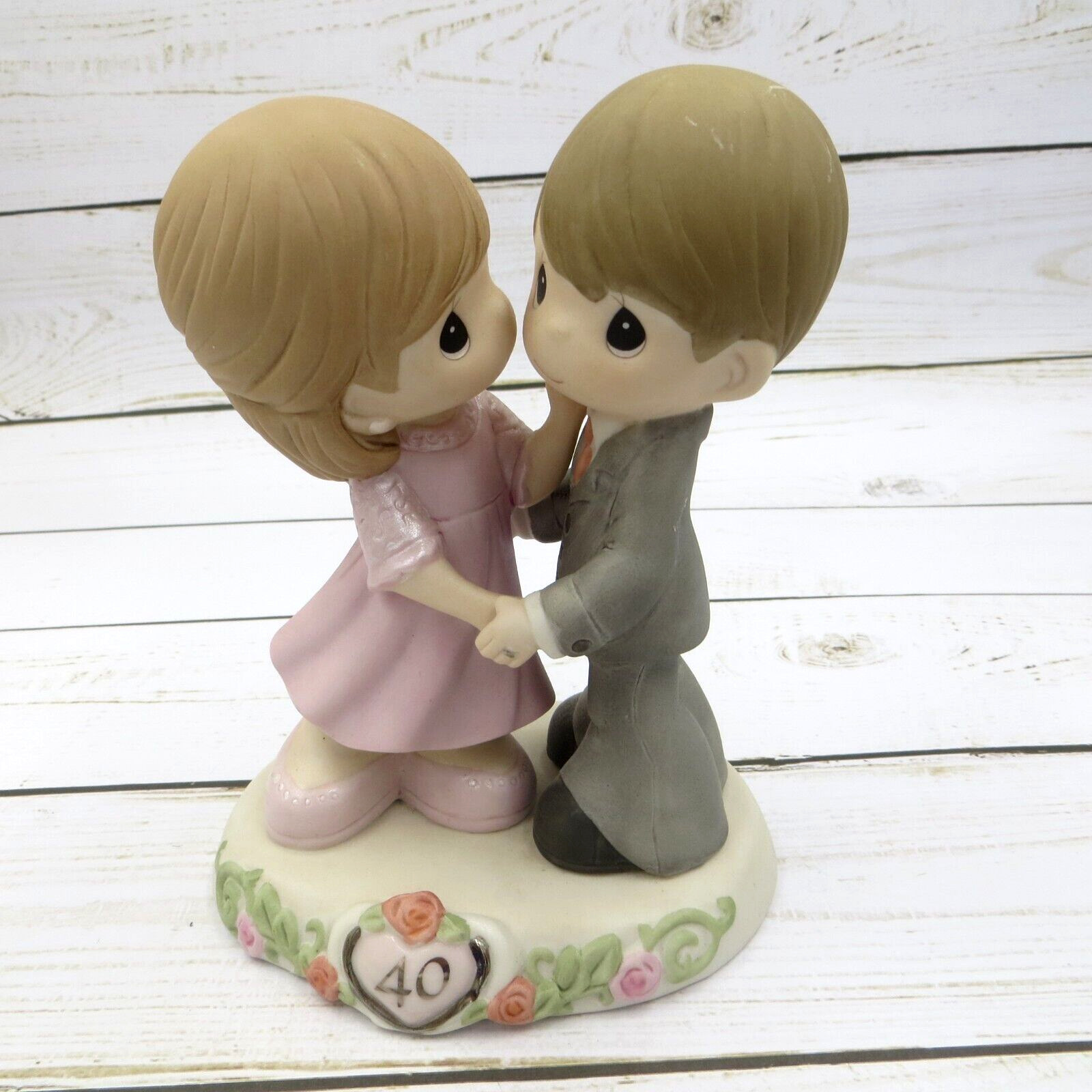 Precious Moments 40th Anniversary Figurine Sweeter As The Years Go By 113008