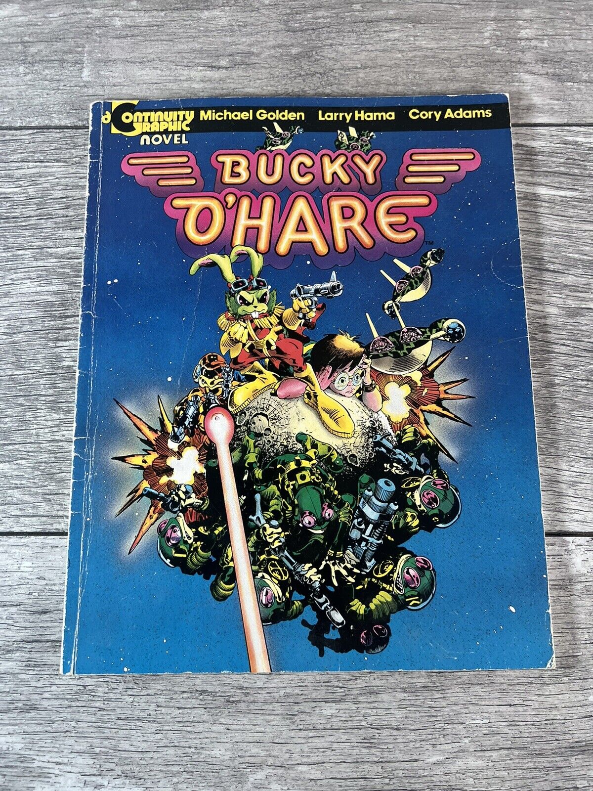 Bucky O'Hare The Graphic Novel Continuity Soft Cover Michael Golden
