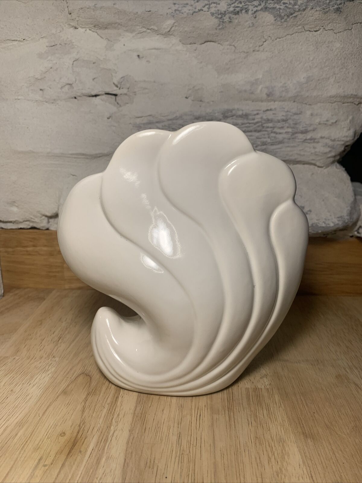 Vintage White Vase Helena In German Porcelain MCM