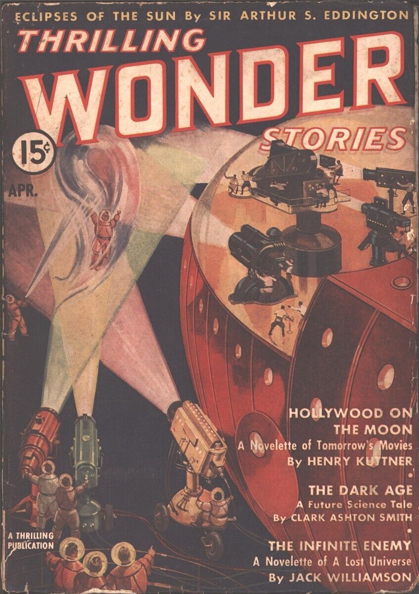 Thrilling Wonder 1938 April.   Pulp