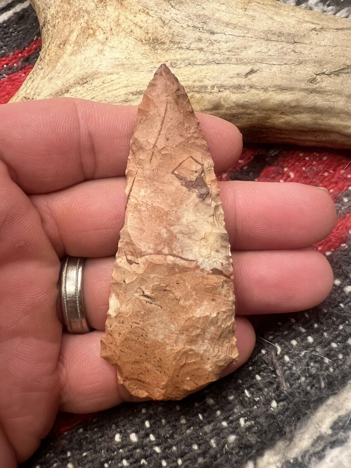 Large Archaic Period Morrow Mountain Arrowhead Found In Alabama. C27