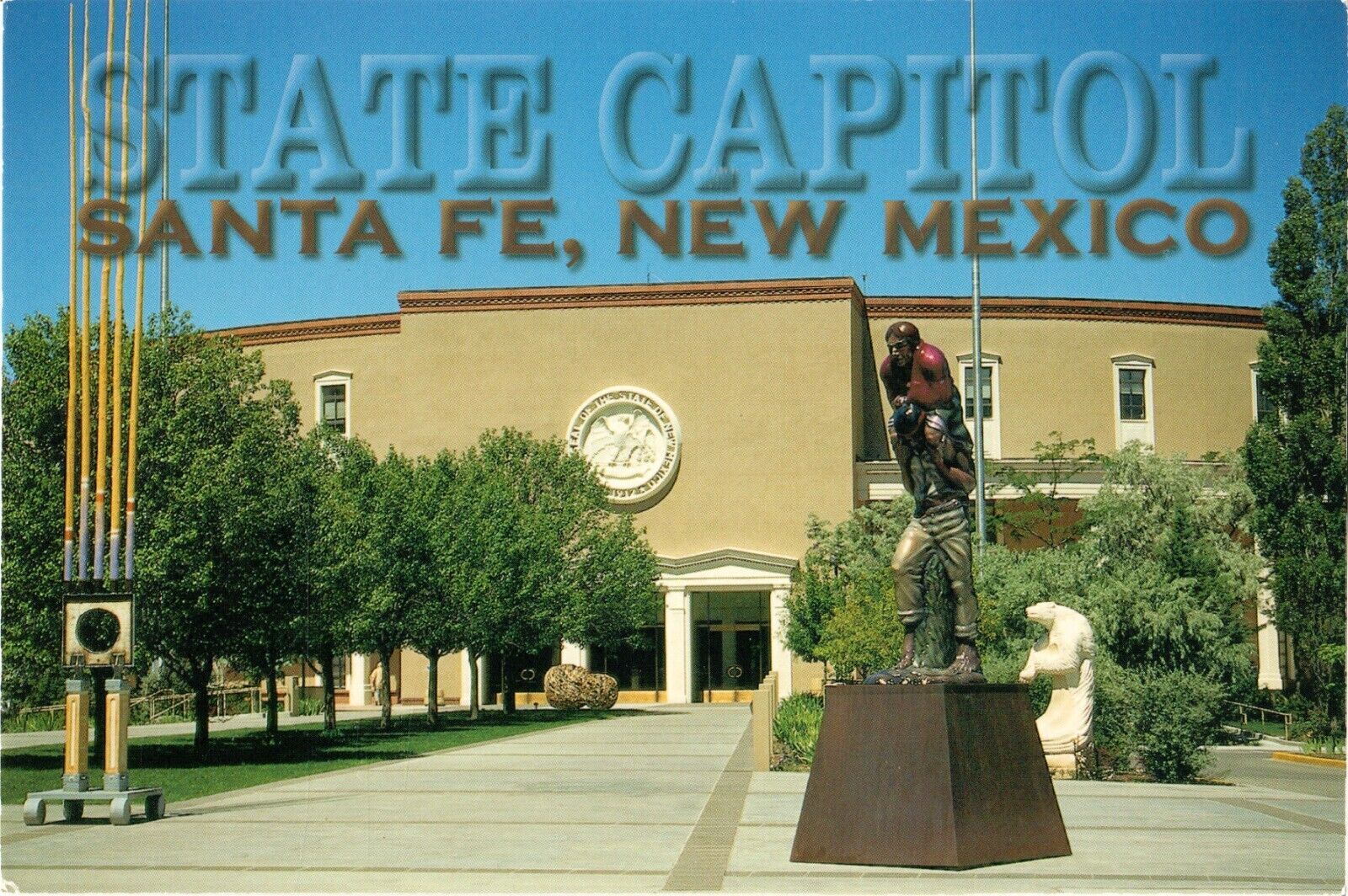 NEW 4x6 Postcard New Mexico State Capitol building Santa Fe photo Unposted