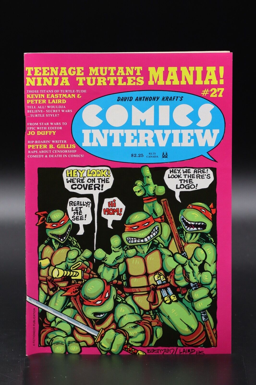 Comics Interview (1983) #27 Teenage Mutant Ninja Turtles Eastman & Laird VF+