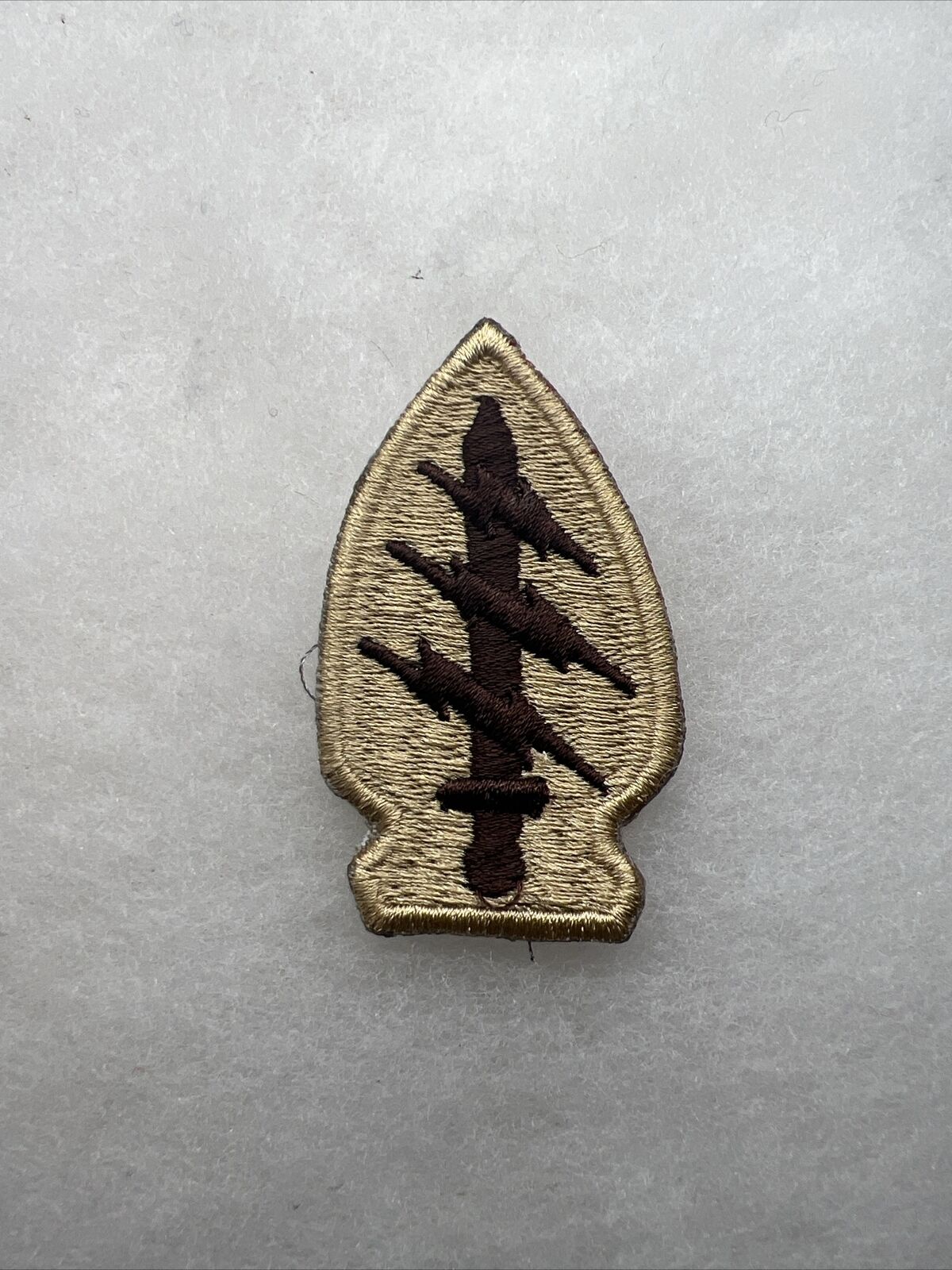 US Army Special Forces Airborne Arrowhead Patch Theater Made (V32