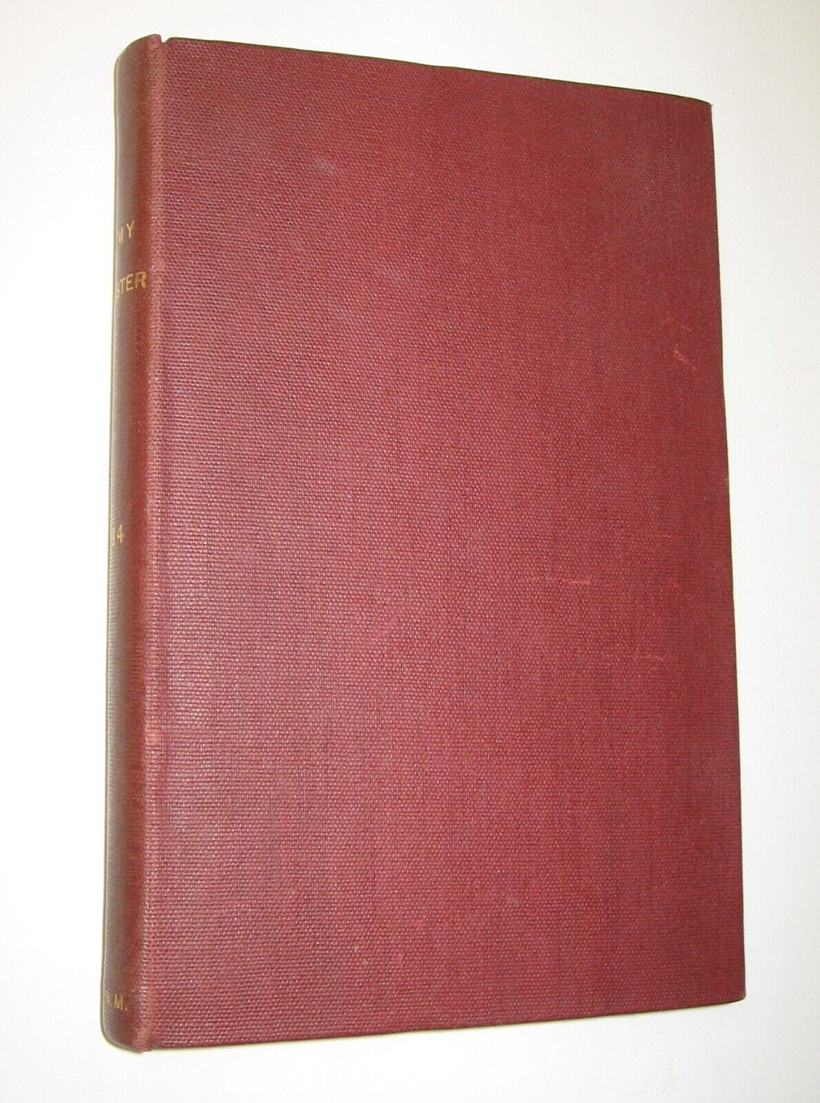 Rare 1894 US Army Registry Official Dept. Army, Former Smithsonian Museum Book
